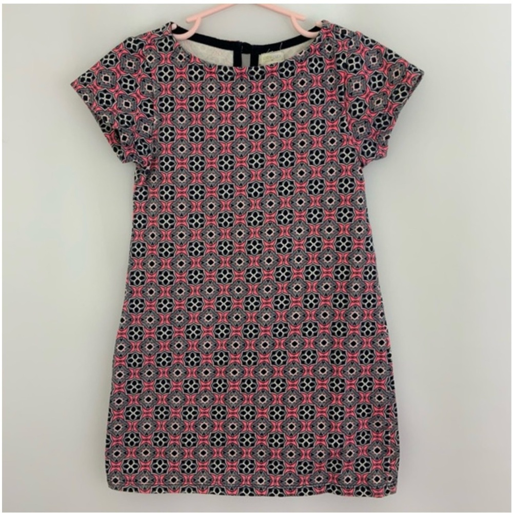 Girl’s Crewcuts Geometric Shift Dress Size 5